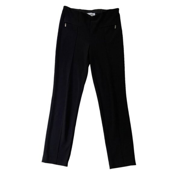 Joseph Ribkoff black trousers pants high waist jersey comfortable flattering 10 - Picture 1 of 9